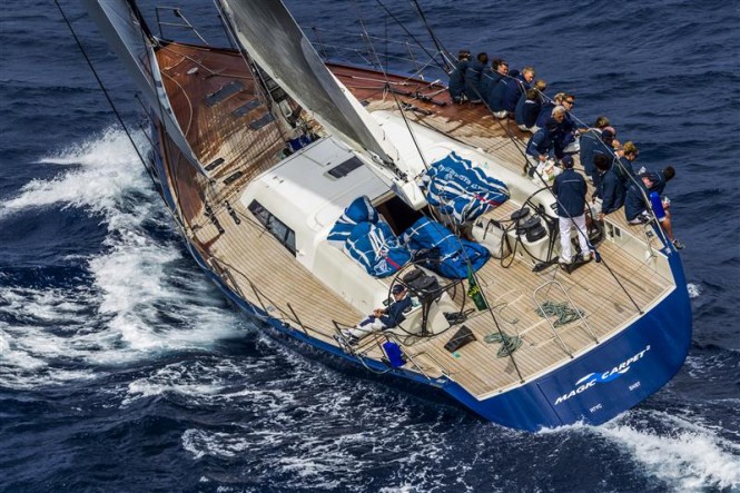Luxury yacht Magic Carpet 2 - Credit: Rolex/Carlo Borlenghi Luxury yacht Magic Carpet 2 - Credit: Rolex/Carlo Borlenghi