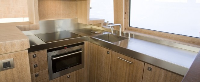Mulder 73 Wheelhouse yacht - Galley