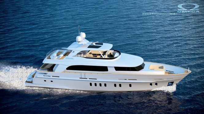 The first motor yacht Mulder 95 Voyager with delivery in 2014