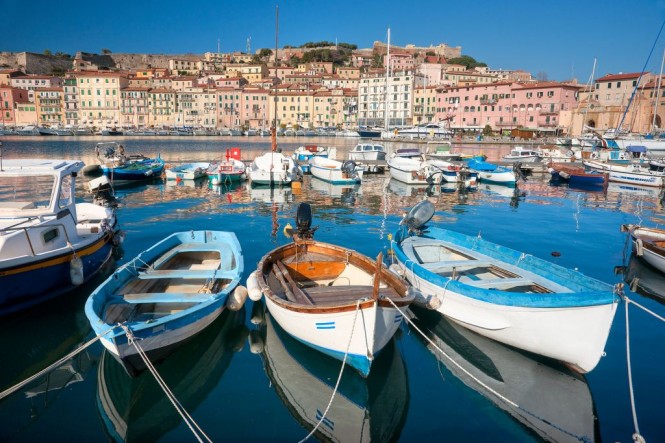 Portoferraio in Elba, Italy