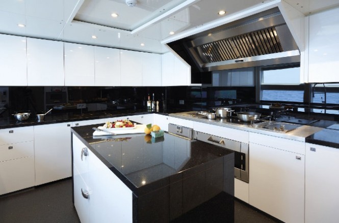 Princess 40M superyacht Imperial Princess - Galley Princess 40M superyacht Imperial Princess - Galley