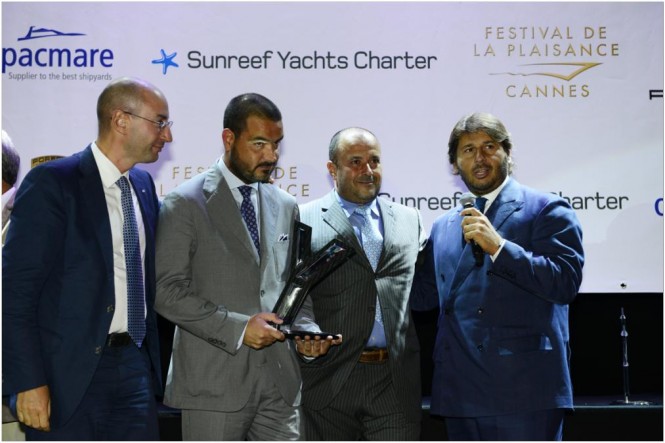 CRN Navetta 43 yacht LADY TRUDY wins Best Interior Award at the World Yacht Trophy 2012