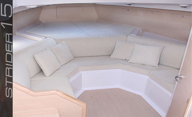 Sacs Strider 15 yacht tender - Interior Sacs Strider 15 yacht tender - Interior