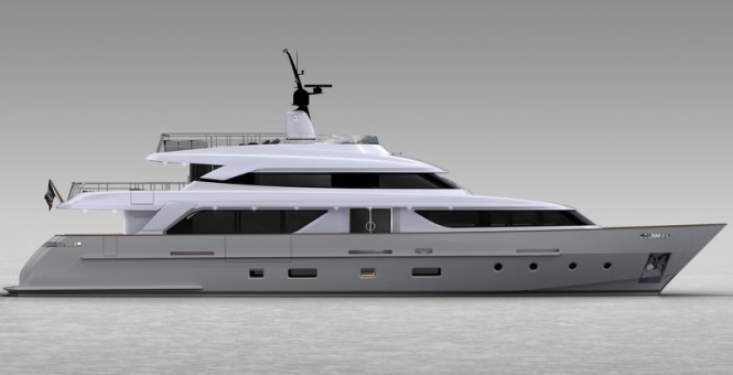 The new Sanlorenzo motor yacht SD110 with delivery in summer 2013
