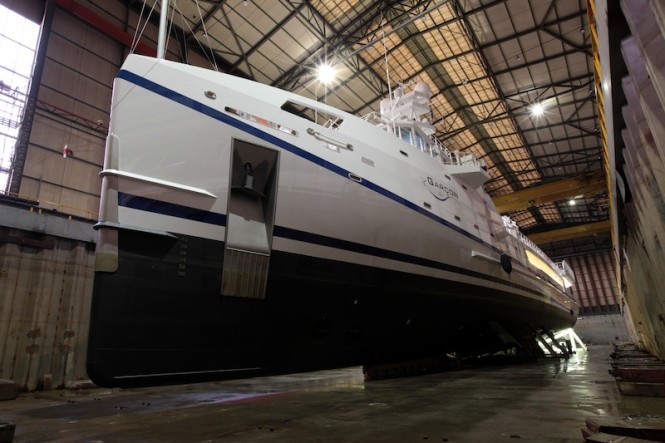 Sea Axe Garcon in dock Sea Axe Garcon in dock