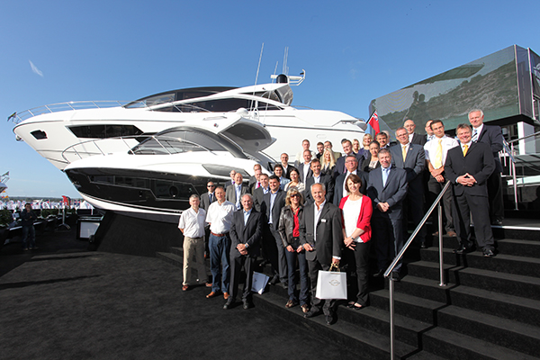 Sunseeker awards Lewmar ‘Sunseeker Business and Supplier Award’
