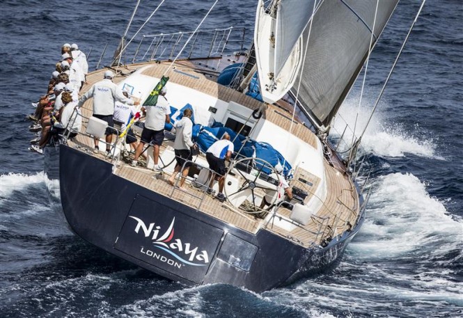 Maxi Yacht Rolex Cup 2012: Day 5 – Victory for luxury yacht Nilaya in her class