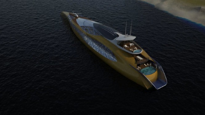 The 135m Fotiadis luxury yacht concept The 135m Fotiadis luxury yacht concept