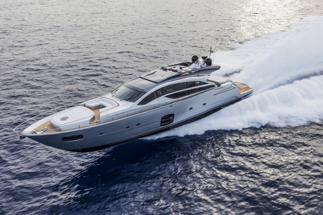 The Pershing 82’ motor yacht The Pershing 82’ motor yacht