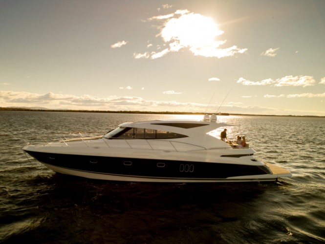 Western Australian boating enthusiasts can experience the Riviera lifestyle aboard the stunning 5800 Sport Yacht Western Australian boating enthusiasts can experience the Riviera lifestyle aboard the stunning 5800 Sport Yacht