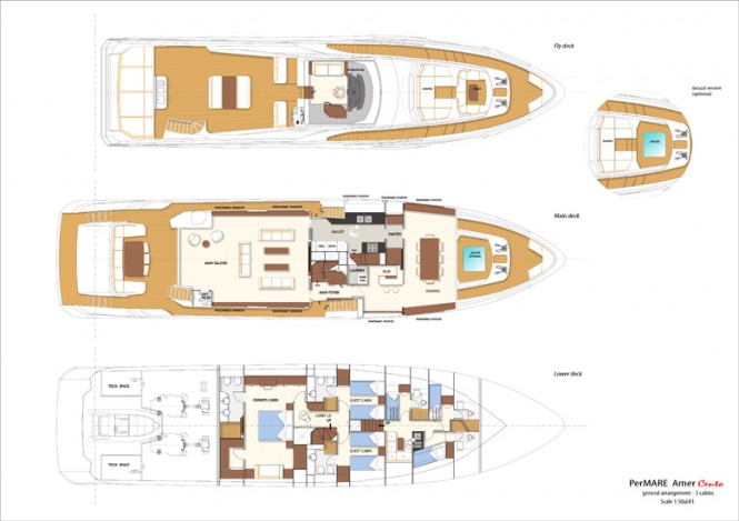 30-metre luxury yacht Amer 100' by PerMare 30-metre luxury yacht Amer 100' by PerMare