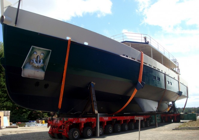 Alu Marine launches the 33m sailing yacht COSMOLEDO