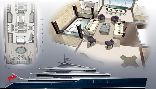 90 m mega yacht concept by Eidsgaard Design 90 m mega yacht concept by Eidsgaard Design