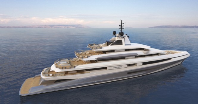 88m Motor Yacht HELIOS by Axis – Horacio Bozzo Design for Benetti Design Innovation Project