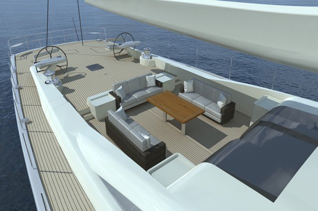 Aboard Y3 yacht Aboard Y3 yacht