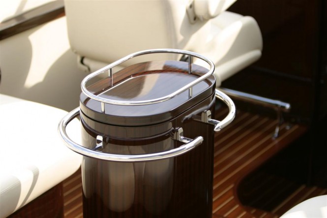 Aboard luxury superyacht tender IPANEMA Aboard luxury superyacht tender IPANEMA