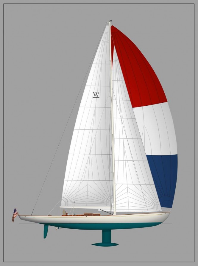 Bruce Johnson and Rockport Marine designed sailing yacht W.123 by W-Class Yacht Company to debut at the 2012 FLIBS
