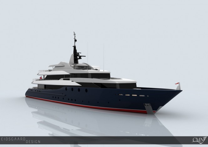 CMN Motor Yacht PANACHE designed by Eidsgaard Design CMN Motor Yacht PANACHE designed by Eidsgaard Design