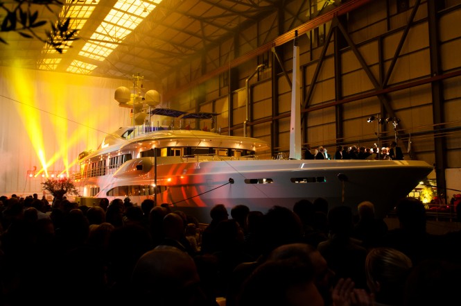 Amels LE 212 superyacht SEA RHAPSODY with interior by Andrew Winch