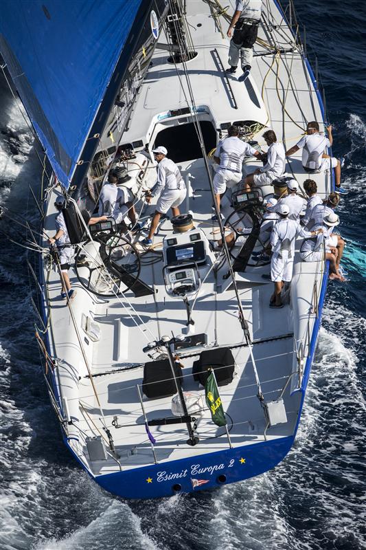 Rolex Middle Sea Race 2012: Race leader Esimit Europa 2 superyacht expected to cross the finish line shortly after midnight