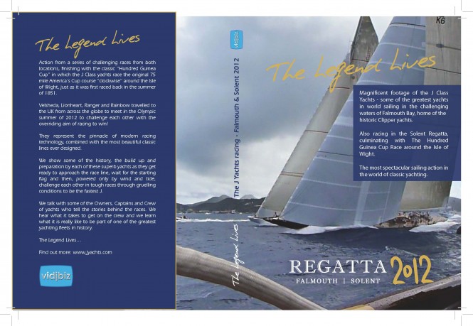 J Class 2012 Regatta DVD now available