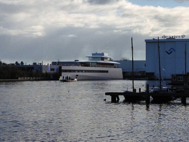 78m yacht VENUS launched by FEADSHIP