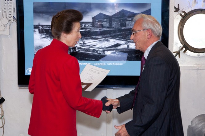 HRH The Princess Royal and Ian Kippax