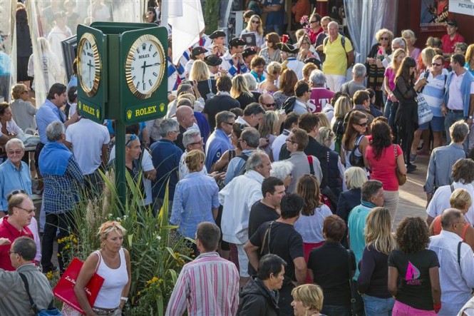 Inauguration of Village des Voiles - Credit Rolex/Carlo Borlenghi Inauguration of Village des Voiles - Credit Rolex/Carlo Borlenghi