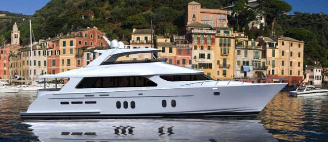 Luxury motor yacht Bravo 88' by Cheoy Lee Luxury motor yacht Bravo 88' by Cheoy Lee