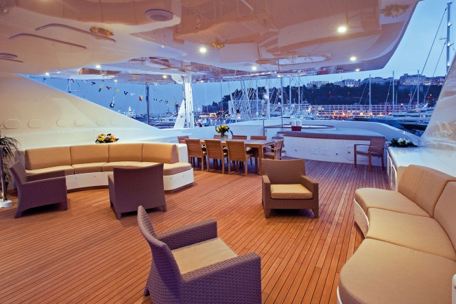 Luxury motor yacht Princess Iolanthe - Image courtesy of Mondo Marine Luxury motor yacht Princess Iolanthe - Image courtesy of Mondo Marine