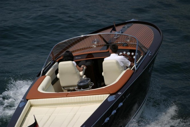 Luxury superyacht tender IPANEMA close-up Luxury superyacht tender IPANEMA close-up