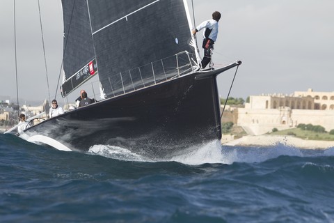 Rolex Middle Sea Race 2012: 30 yachts competed in the 16-mile Coastal Race