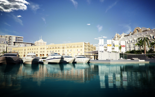 The future vision of Marina Port Vell The future vision of Marina Port Vell