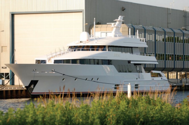 Lurssen luxury yacht BE MINE refitted by Royal Huisman’s Huisfit