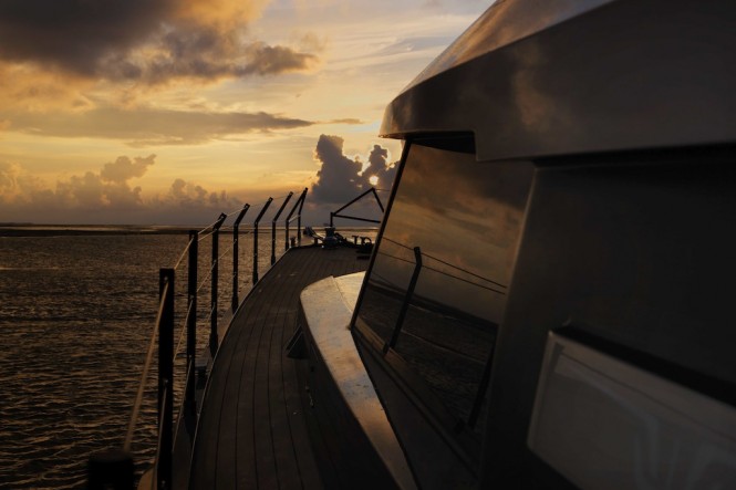 Aboard NED 70 yacht - Image courtesy of the designer Vripack Aboard NED 70 yacht - Image courtesy of the designer Vripack