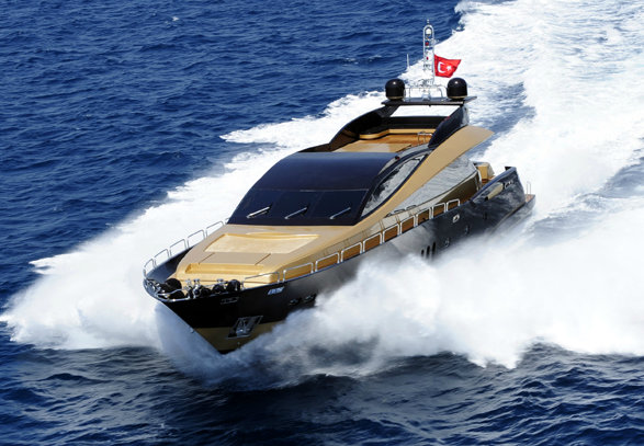 VBG Super Yachts working on the 41m motor yacht Catodon 138