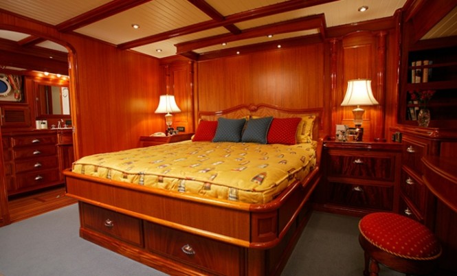 Elegant cabins aboard Excellence yacht Elegant cabins aboard Excellence yacht