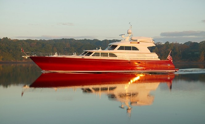 Excellence yacht - side view Excellence yacht - side view