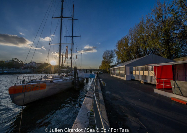 Superyacht TARA arrives in Paris