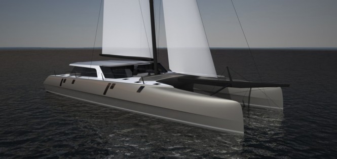 First sailing catamaran yacht GUNBOAT 78 to be completed in the USA