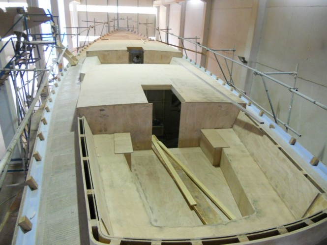 Luxury Yacht Tempus 90 in build at Arkin Pruva Yachts in Turkey - designed by Humphreys Yacht Design Luxury Yacht Tempus 90 in build at Arkin Pruva Yachts in Turkey - designed by Humphreys Yacht Design