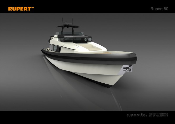 Rupert 80 superyacht to be fitted with Simrad marine electronics