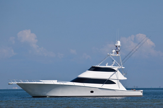 Seakeeper M26000 equipped motor yacht Viking 82 Enclosed Bridge Convertible