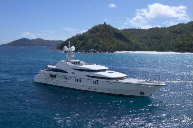 MALAYSIA Superyacht Anna cruising Malaysia waters MALAYSIA Superyacht Anna cruising Malaysia waters