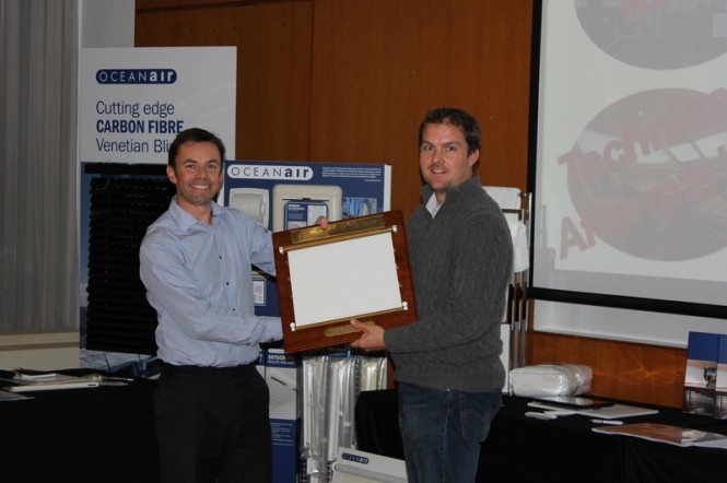 Oceanair’s Distributor of the Year Award for International Marine Products (IMP) and its two superyacht projects