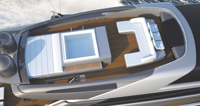Riva 122' Mythos superyacht - Flybridge Riva 122' Mythos superyacht - Flybridge