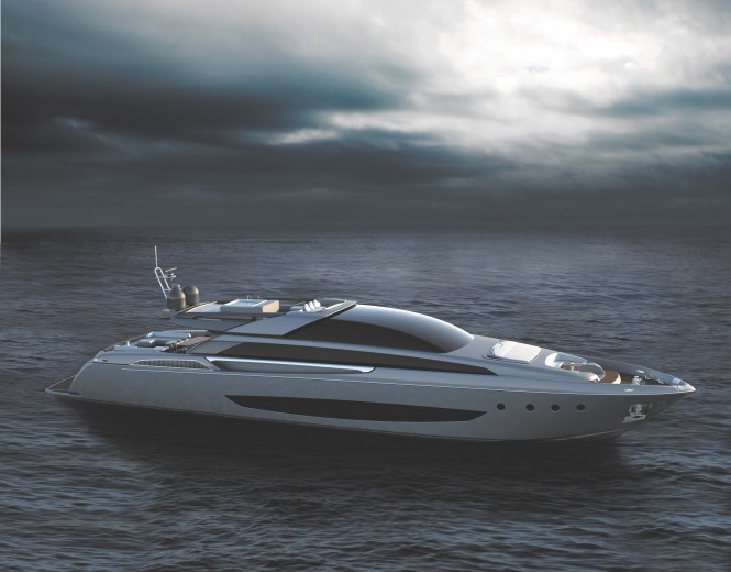 New 37m motor yacht MYTHOS – the first aluminium planing superyacht by RIVA
