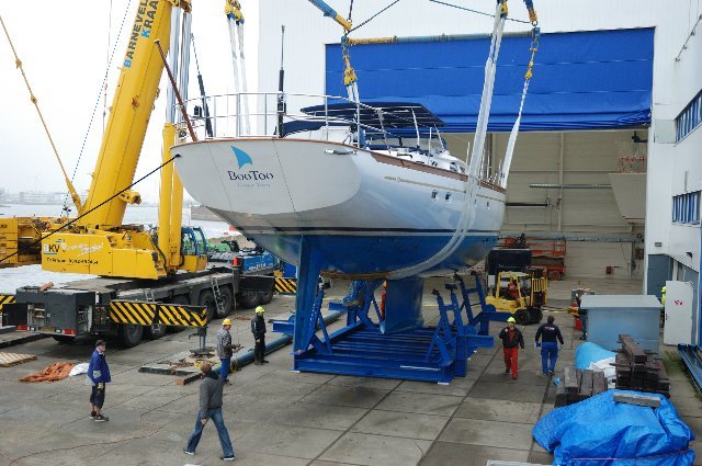 Sailing yacht Boo Too at Holland Jachtbouw Sailing yacht Boo Too at Holland Jachtbouw