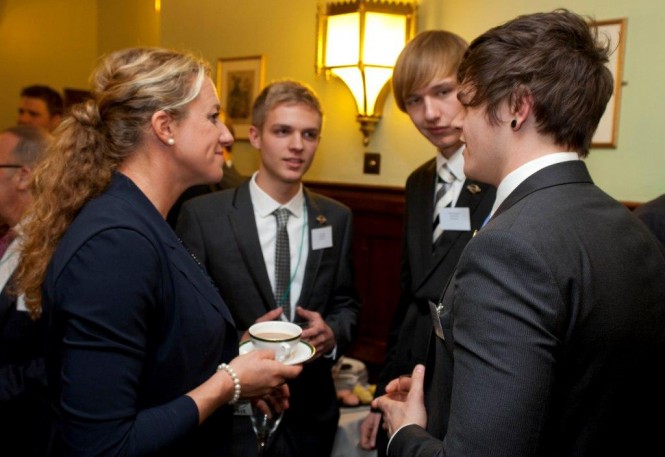 The House of Commons visited by Sunseeker Yachts’ Apprentices