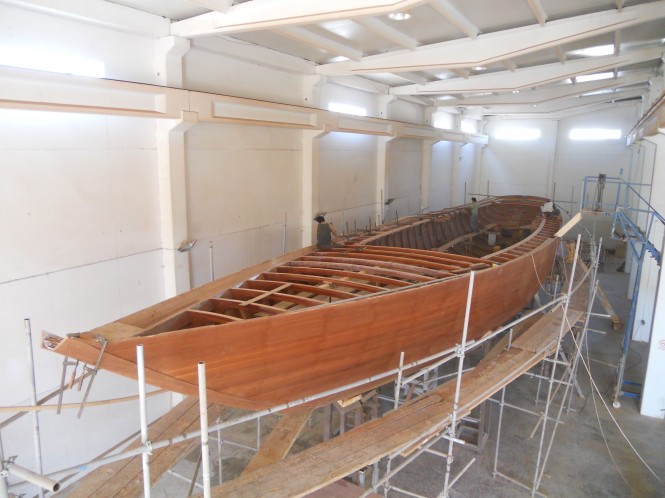 Tempus 90 under construction at Arkin Pruva Yachts Tempus 90 under construction at Arkin Pruva Yachts